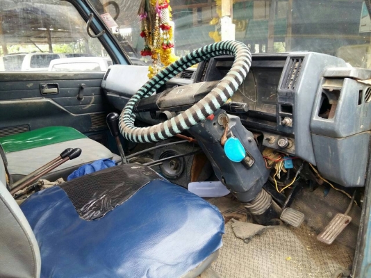 ขายรถ ISUZU NPR ดั้มเกษตร รถประกอบ เครื่อง 4BE1 110 แรงม้า เครื่องดี คัสซีสวย