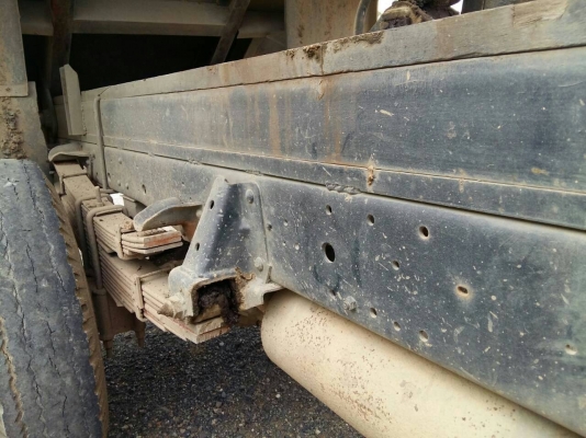 ขายรถ ISUZU NPR ดั้มเกษตร รถประกอบ เครื่อง 4BE1 110 แรงม้า เครื่องดี คัสซีสวย