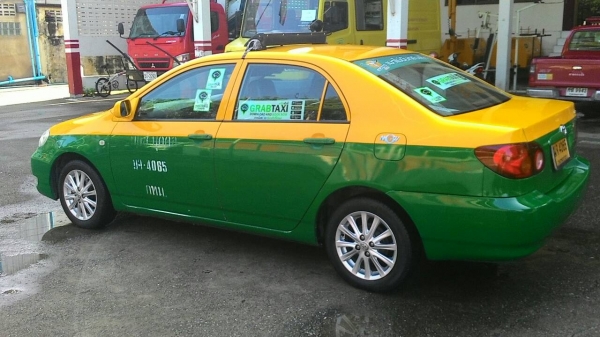 ขายแท็กซี่เขียวเหลือง