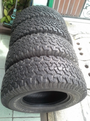 BF All USA. 265/70/16 ปี12 สภาพสวยๆ 1ชุด