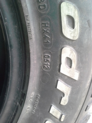 BF All USA. 265/70/16 ปี12 สภาพสวยๆ 1ชุด