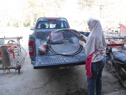 ขายหอยโข่งดูดน้ำ แบบใช้สายสริงบังคับใบพัด