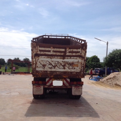 ขายรถบรรทุก 22 ล้อพ่วงแม่ลูกดัมพ์ ISUZU DECA 360 แรงม้าปี 2553 ลูกพ่วง 3 เพลาปี 2553 ราคา 2300000