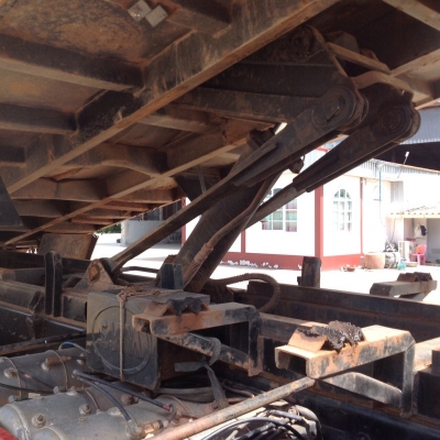 ขายรถบรรทุก 22 ล้อพ่วงแม่ลูกดัมพ์ ISUZU DECA 360 แรงม้าปี 2553 ลูกพ่วง 3 เพลาปี 2553 ราคา 2300000