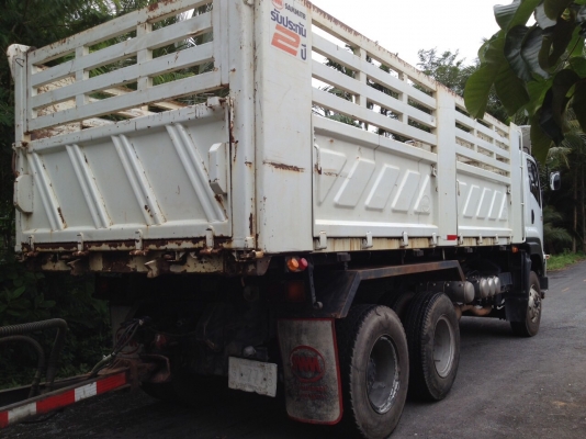 360แรง (เฉพาะแม่)ดั้ม Isuzu MP1FXZ7779T-002688 ปี54 รถเดิมๆสีเดิม...รถบรรทุกยางแผ่น ไม่เคยวิ่งดิน...