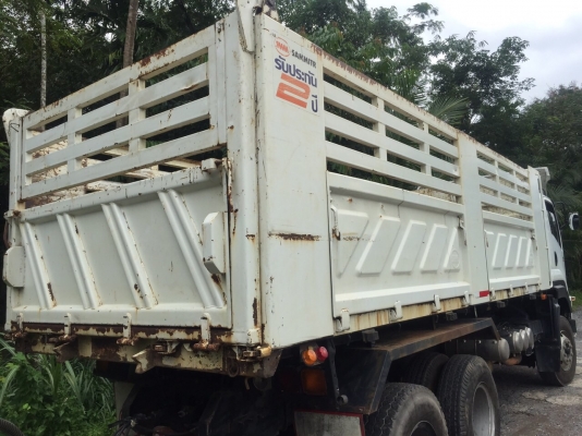 360แรง (เฉพาะแม่)ดั้ม Isuzu MP1FXZ7779T-002688 ปี54 รถเดิมๆสีเดิม...รถบรรทุกยางแผ่น ไม่เคยวิ่งดิน...