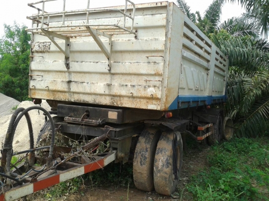 ขายหางพ่วง ดั้ม สามมิต  2  เพลา. ปี 49    สนใจติดต่อ  081 - 6079515