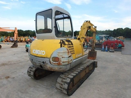 Kobelco SK045-2 เก่าญี่ปุ่น ตู้เก๋ง มีไลน์หัวกระแทก