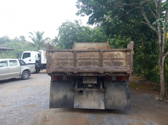 ขายรถบรรทุก 6 ล้อดัมพ์ใหญ่ ISUZU DECA 195 แรงม้า ราคา 820000