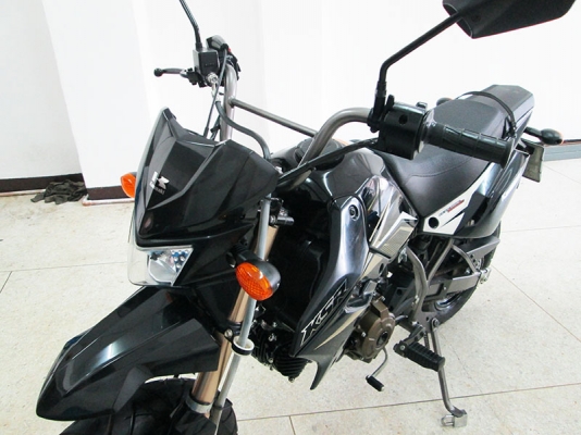 ขาย KSR ตัว TOP สตาร์ทมือ ปี 2015 ไมล์ 2000 กม สภาพรถสวย เครื่องแน่นๆ สี ดำ