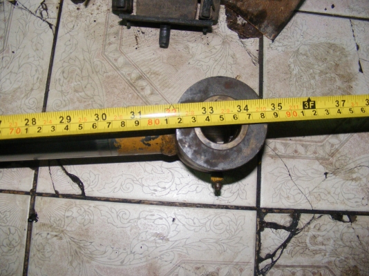 กระบอกไฮดรอลิก  ทำดั้มรถไถลากครับ