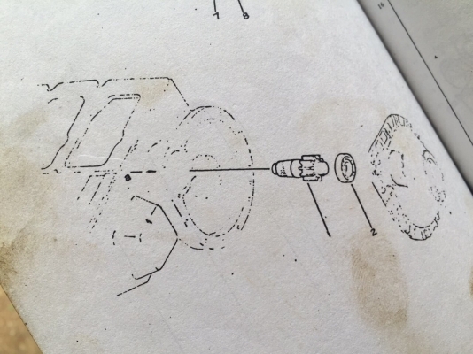 เกียร์และชุดเพลาของแทรกเตอร์ D20....ถอดตั้งเก็บไว้ ไม่ได้ใช้แล้วตอนนี้...เลยขาย