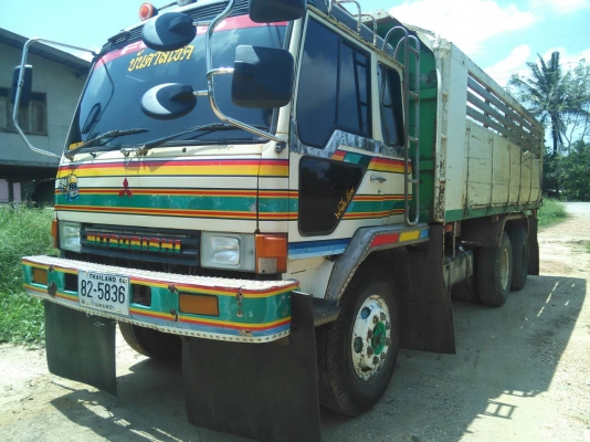 สิบล้อ มิตซูซุ ไอ้หลง FN 527 MA195 ดั้ม 2เพา เบรค เกียร์ใหญ่10สปีส สภาพพร้อมใช้ ทะเบียนพร้อมโอน