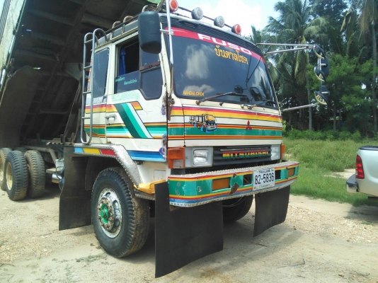 สิบล้อ มิตซูซุ ไอ้หลง FN 527 MA195 ดั้ม 2เพา เบรค เกียร์ใหญ่10สปีส สภาพพร้อมใช้ ทะเบียนพร้อมโอน