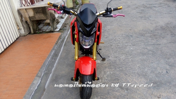 ขายรถบ้าน MSX 125 ล้อทองจดธันวา 57 แต่งสวยซื้อสดมา ขายรถบ้าน MSX 125 ล้อทองจดธันวา 57 แต่งสวยซื้อสดมา