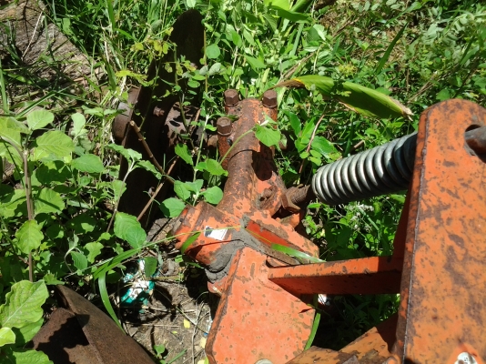 ขายตามสภาพผาล6ใบ26ตราช้างใส่กับรถไถคูโบต้า