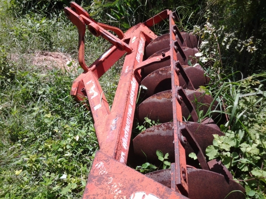 ขายตามสภาพผาล6ใบ26ตราช้างใส่กับรถไถคูโบต้า