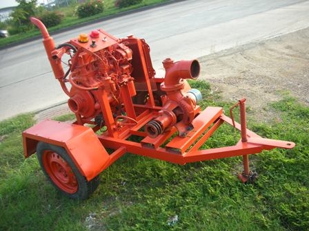 เครื่องสูบน้ำเอนกประสงค์ 4 สูบประหยัด ใช้เชื้อเพลิง LPG