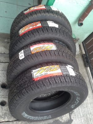 ยางใหม่ Yokohama AT-S ขนาด 245/70/16 ผลิตสิ้นปี14