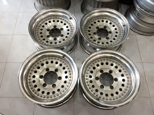 ขายล้อหยดน้ำ RAGUNA 2 ชิ้นแท้ 15x7 ออฟ0 6 รูกระบะ ประมูลจากญี่ปุ่น