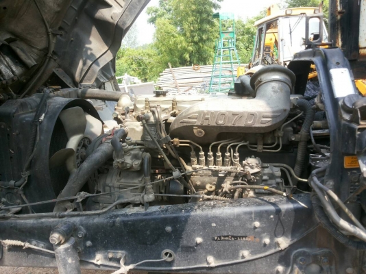 รถบรรทุก 10 ล้อ 1 เพลา HINO ปี 39 เรื่อง 195 แรง ยาว 6.5 ม. ราคา680,000 บ.