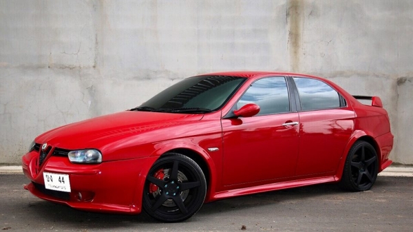 ขาย ALFA ROMEO 156 ปี 2005 เกียร์ Selespeed สีแดง