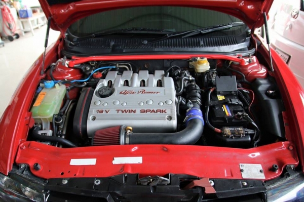 ขาย ALFA ROMEO 156 ปี 2005 เกียร์ Selespeed สีแดง