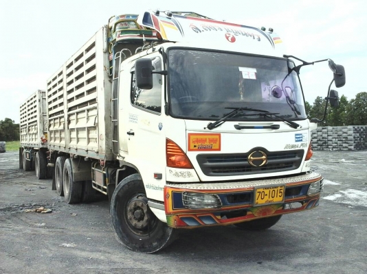 ขายครับพ่วง 18 ล้อ FM1J สองเพลา Turbor เครื่อง JO8C 260 แรงม้า เทอร์โบ อินเตอร์คูลเลอร์ เกียร์ ETON 8 speed 1 OverDrive ยางเรเดียลเต็ม 19 เส้น ประกันชั้น 1 เบาะขาด กระบะ สหกิจ แม่-ลูก ไม่ดั้มพ์