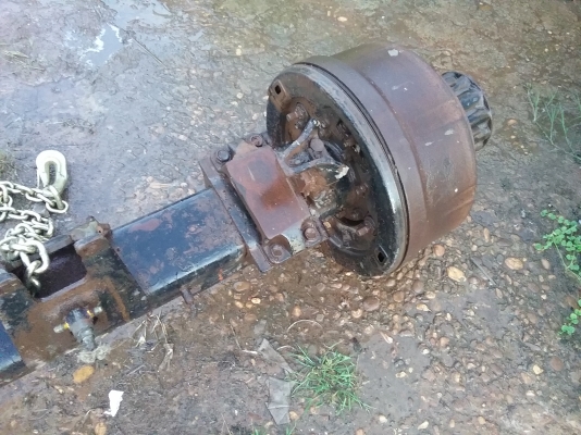 เพลาตามรถสิบล้ออีซูซุ เดกก้า195แท้