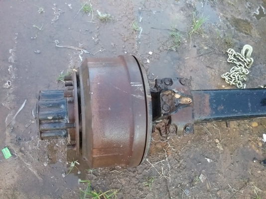 เพลาตามรถสิบล้ออีซูซุ เดกก้า195แท้