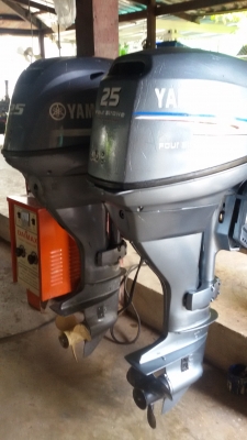 25 hp Yamaha 4 Stroke Outboard