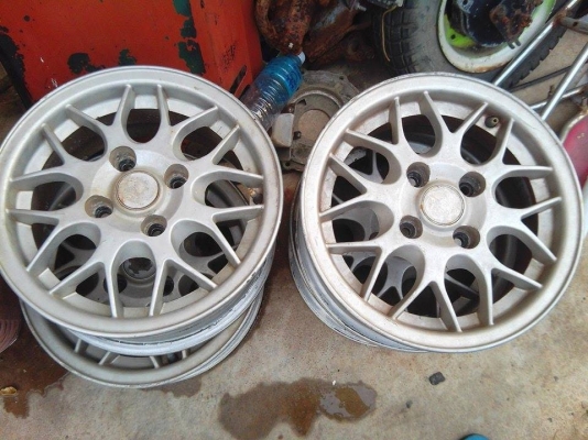 ขายล้อขอบ13กว้าง5.5นิ้ว 4รู100 ET38