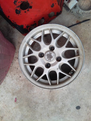 ขายล้อขอบ13กว้าง5.5นิ้ว 4รู100 ET38