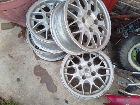 ขายล้อขอบ13กว้าง5.5นิ้ว 4รู100 ET38