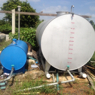 ขายถังน้ำมัน โซล่า 5000 ลิตรพร้อมถัง้บนซิน 500ถังลอยพร้อมหัวจ่าย