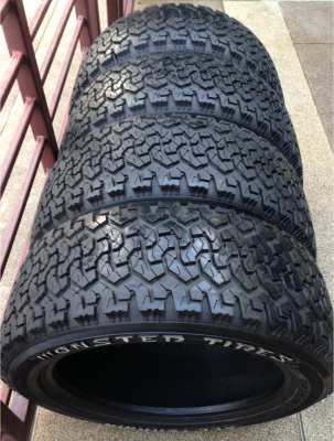 ยาง All Monster tires 265 50 20 ปี15 สภาพใหม่มาก ยาง All Monster tires 265 50 20 ปี15 สภาพใหม่มาก