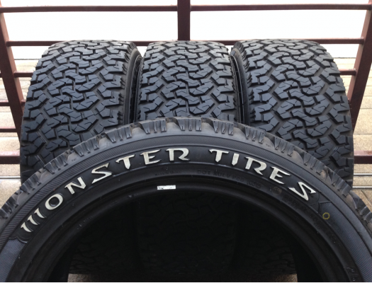 ยาง All Monster tires 265 50 20 ปี15 สภาพใหม่มาก ยาง All Monster tires 265 50 20 ปี15 สภาพใหม่มาก