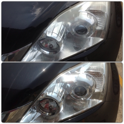 น้ำยาขัดเคลือบโคมไฟหน้า