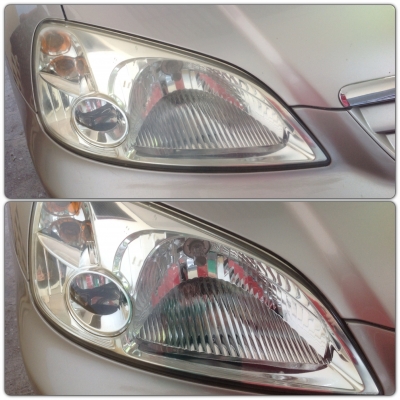 น้ำยาขัดเคลือบโคมไฟหน้า