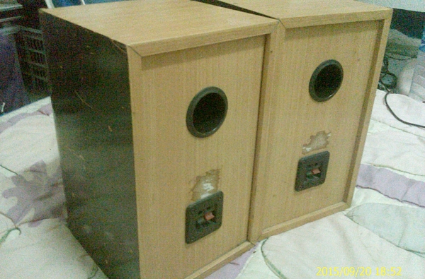 ตู้ลำโพงไม้ เสียงดี 1คู่