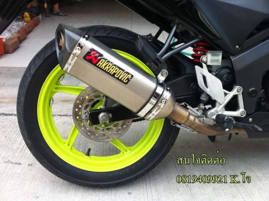 ขาย cbr150iสีดำแต่งสวยๆ ปี2013 ราคา 47,000 บาท ราคาลดได้