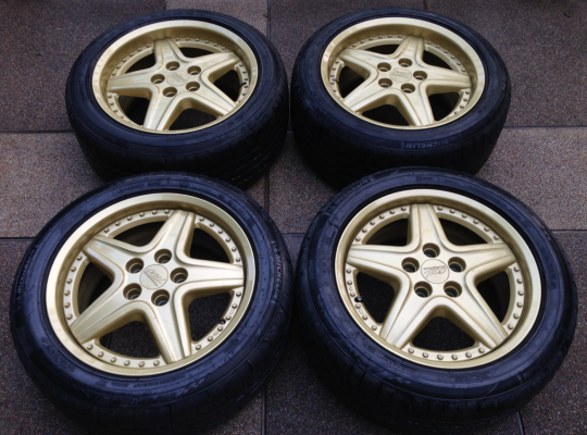 ล้อ Modena two ขอบ17 made in japan 5รู114 หน้า 8.5 นิ้ว หลัง 9.5 นิ้ว สภาพสวย ล้อ Modena two ขอบ17 made in japan 5รู114 หน้า 8.5 นิ้ว หลัง 9.5 นิ้ว สภาพสวย