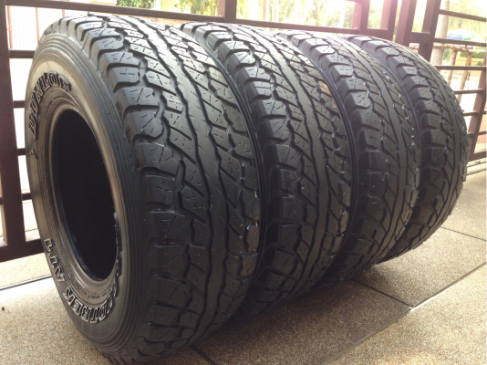 ยาง All Dunlop 31 10.5 R15 ปลายปี11 ดอกเยอะ พร้อมใช้งาน