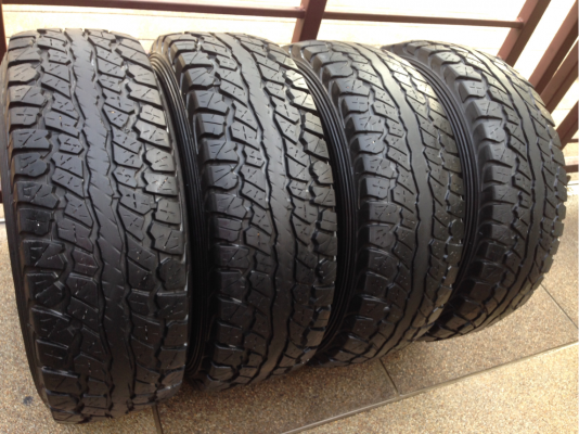 ยาง All Dunlop 31 10.5 R15 ปลายปี11 ดอกเยอะ พร้อมใช้งาน