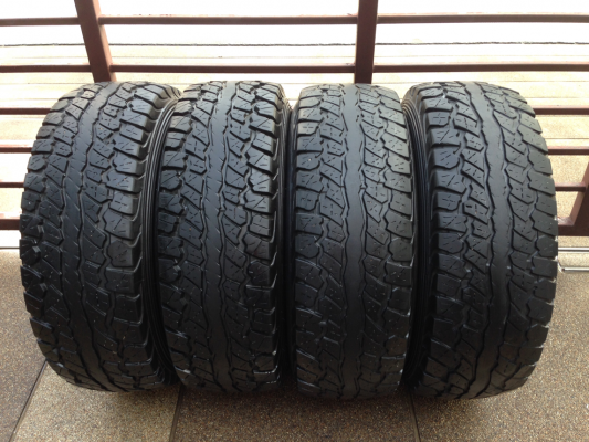ยาง All Dunlop 31 10.5 R15 ปลายปี11 ดอกเยอะ พร้อมใช้งาน