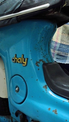 Chaly CF50 ประกอบใหม่ เดิมๆสนิมกัดบางๆ ระบบไฟครบ กุญแจดอกเดียวทั้งคัน