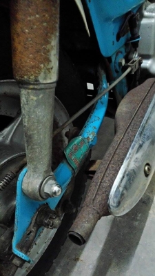 Chaly CF50 ประกอบใหม่ เดิมๆสนิมกัดบางๆ ระบบไฟครบ กุญแจดอกเดียวทั้งคัน