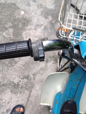 Chaly CF50 ประกอบใหม่ เดิมๆสนิมกัดบางๆ ระบบไฟครบ กุญแจดอกเดียวทั้งคัน