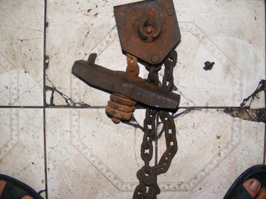 ที่แขวนยางอะไหล่รถ 6 ล้อ