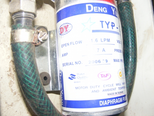 มอเตอร์ปั้มน้ำ DC 24V มีหม้อแปลงใช้ไฟบ้านได้